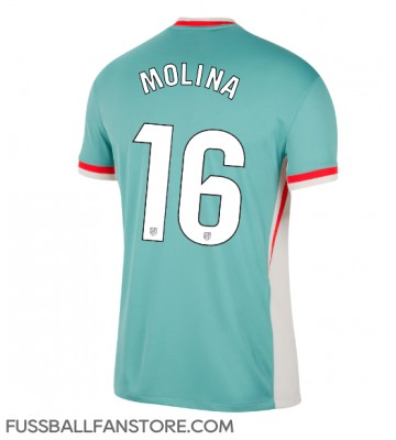 Atletico Madrid Nahuel Molina #16 Replik Auswärtstrikot 2024-25 Kurzarm